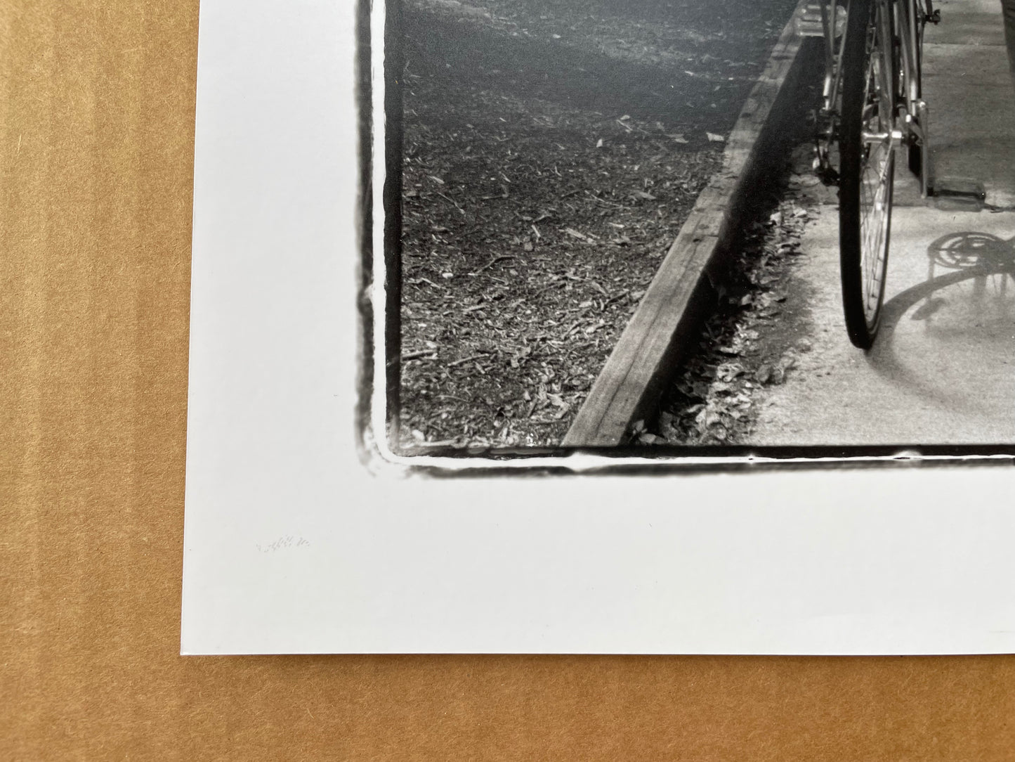 bike darkroom print